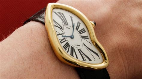 melting clock watch cartier|cartier salvador dali watch.